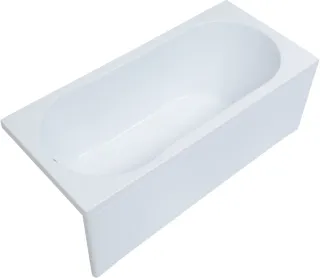 Акриловая ванна Aquanet Light 347154 160x70 см с каркасом и фронтальной панелью